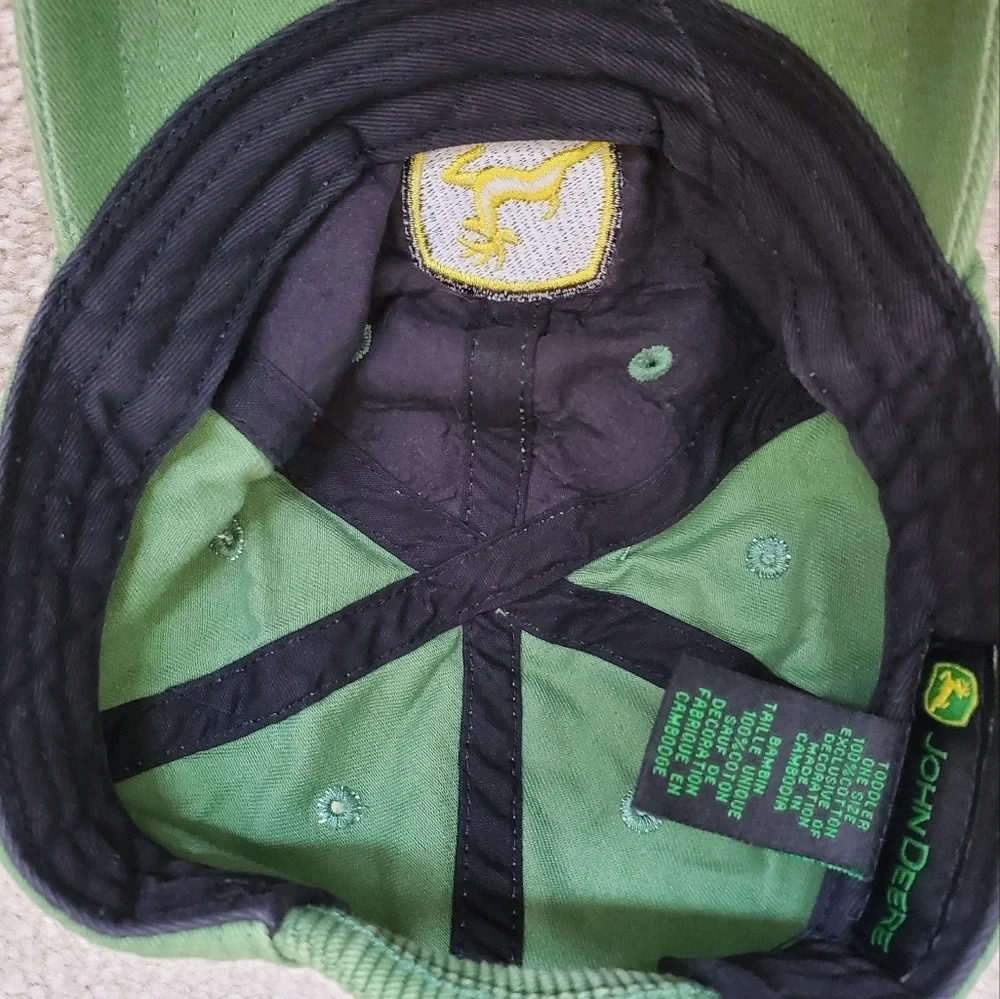 John Deere Toddler Cap.